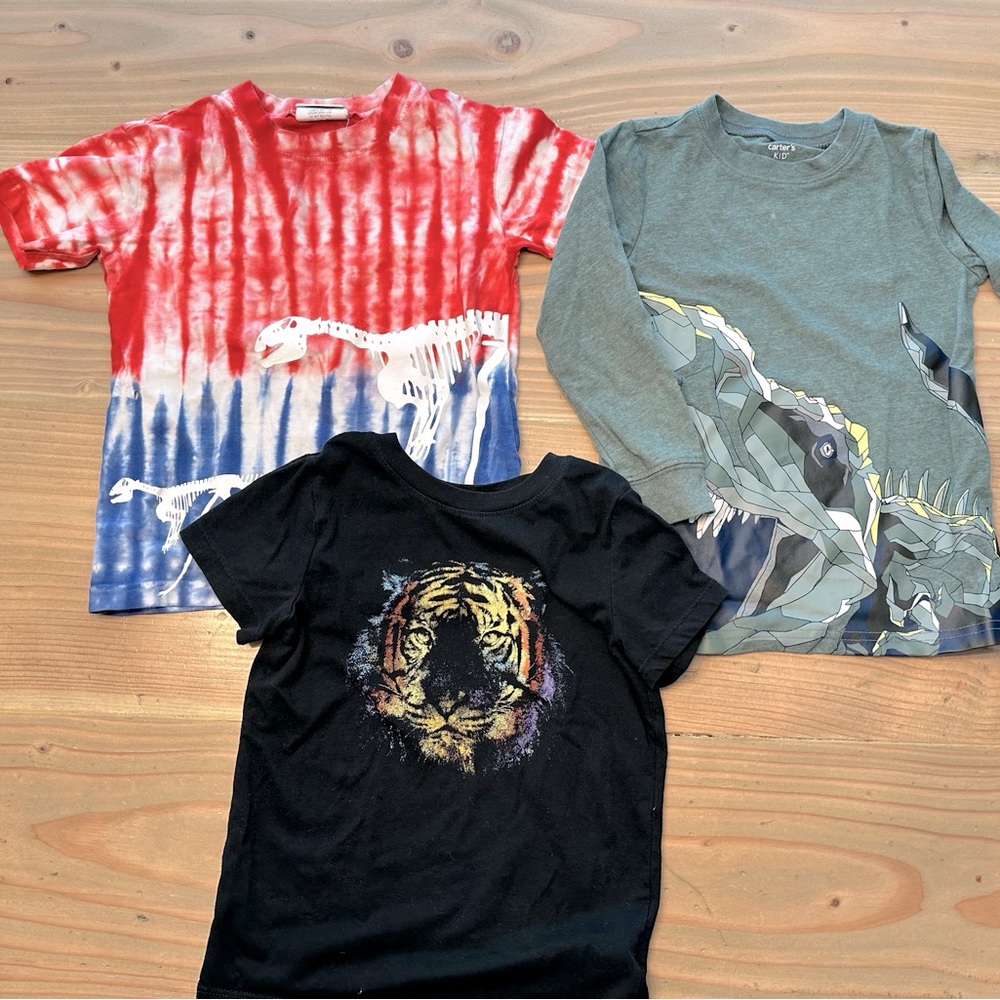 Lot of 3 boys 4T shirts